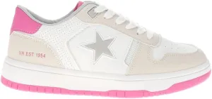 Vintage Havana Womens Fresh Lace Up Sneakers Shoes Casual - Pink, White
