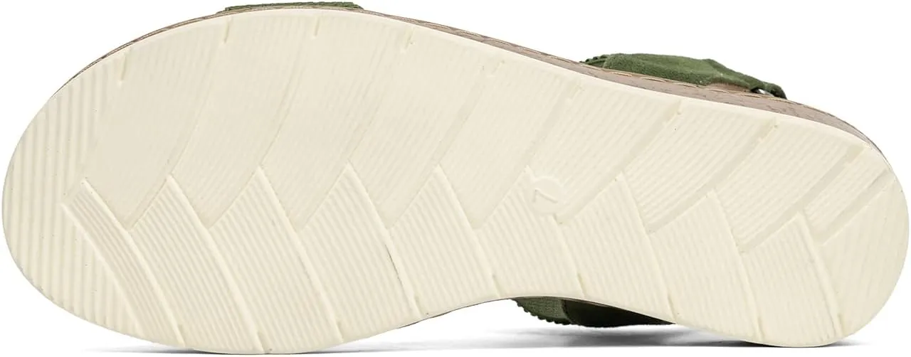 VJH confort Women’s Flat Sandals Open Toe Elastic Ankle Strap Slip on Comfy Low Wedge Sandals