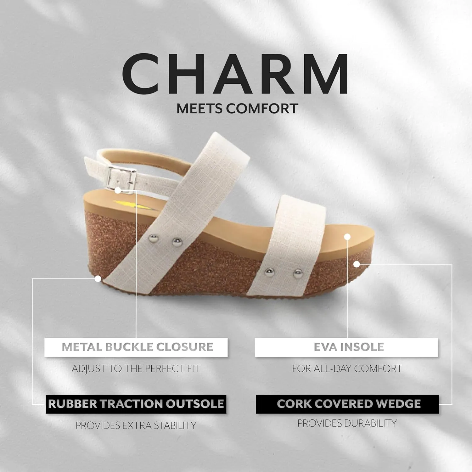 VOLATILE Women's Summerlove Wedge Sandal
