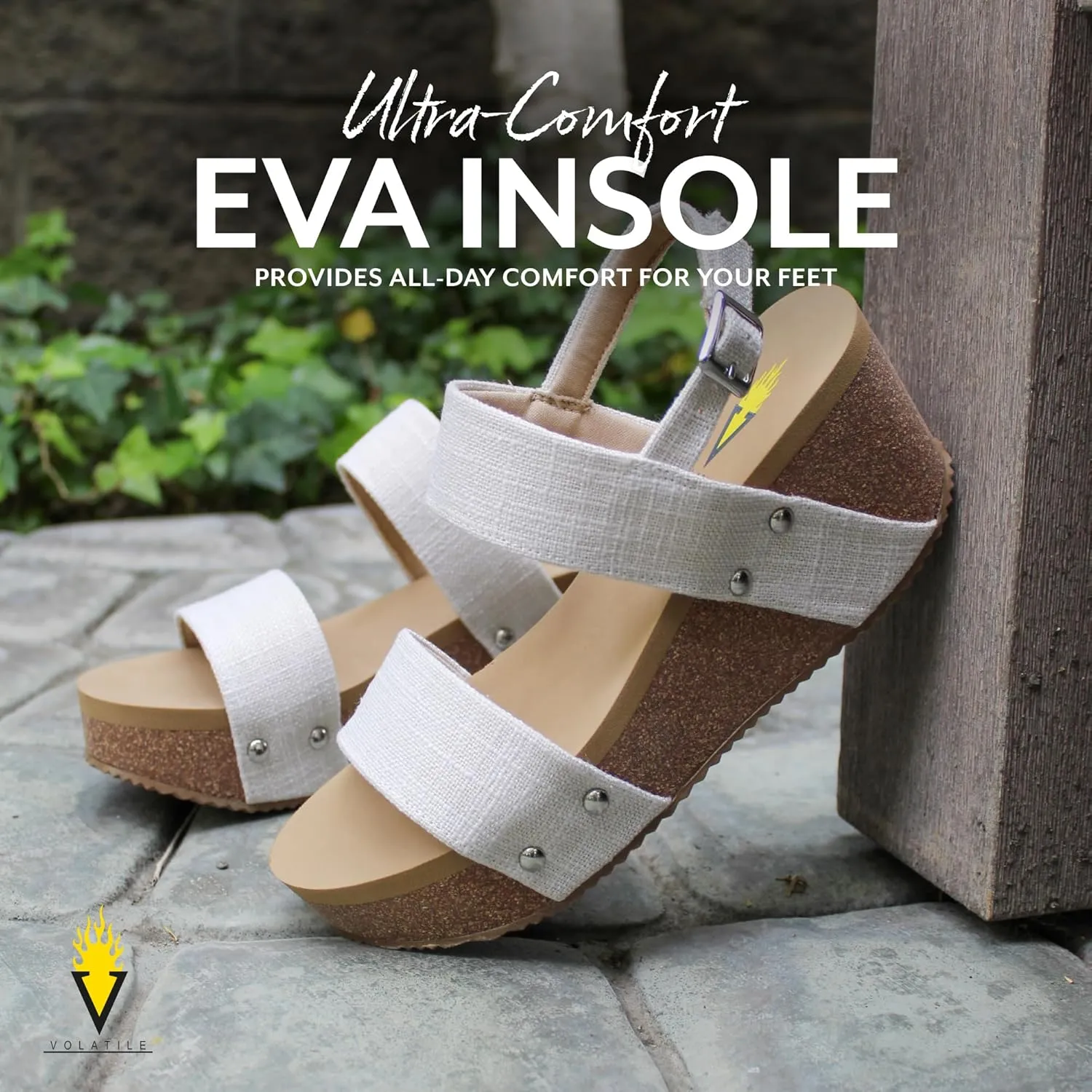 VOLATILE Women's Wedge Sandal