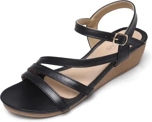 Wedge Sandals for Women Dressy - Summer Comfortable Platform Womens Sandal