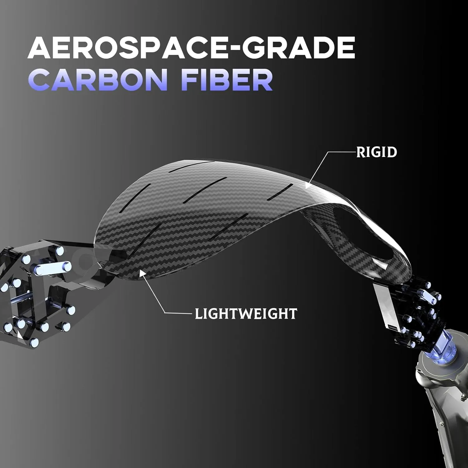 Welnove Carbon Fiber Sport Insoles with Arch Support, Shock Absorbing Orthotic Insoles for High Impact Sport- Increased Performance,Injury Protection- for Roomy Fit - 4.5-6 Men, 6-7.5 Women