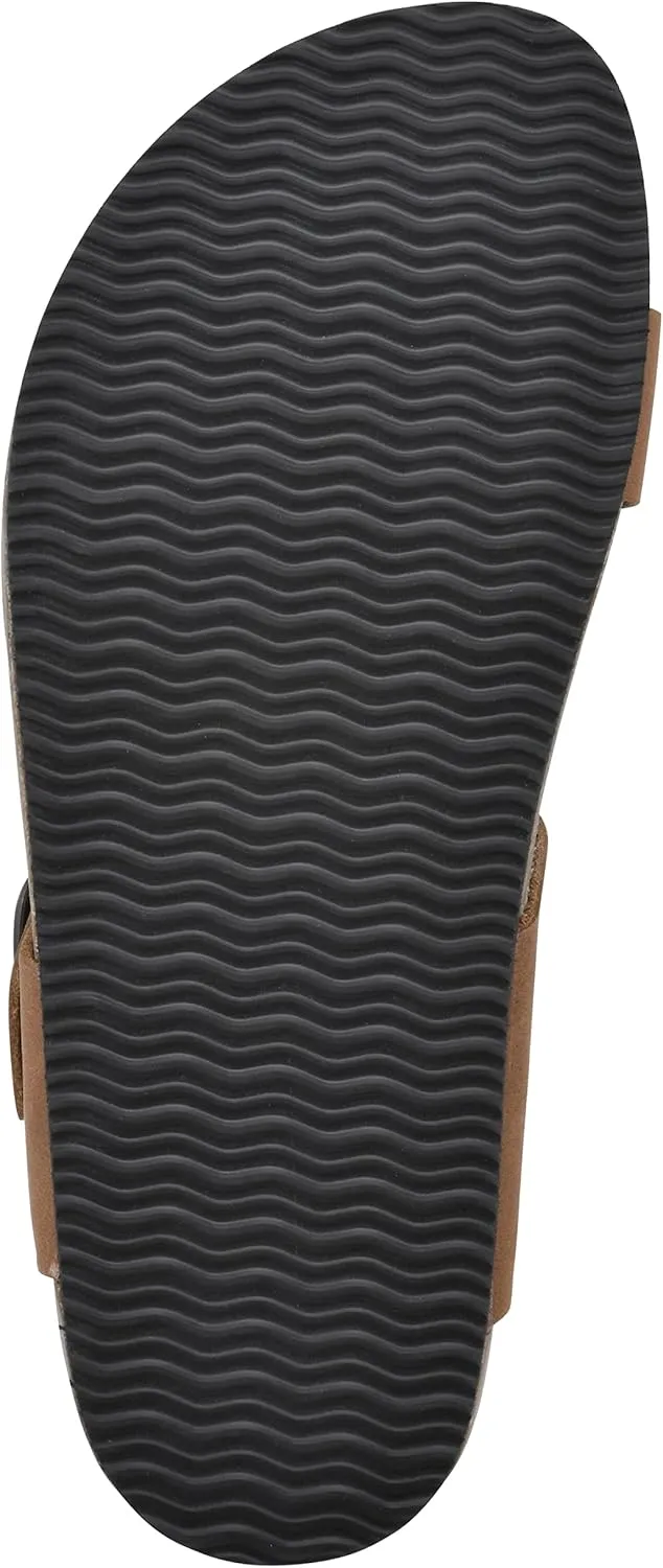 WHITE MOUNTAIN Women's Crawford Signature Comfort Molded Footbed Braided Sandal
