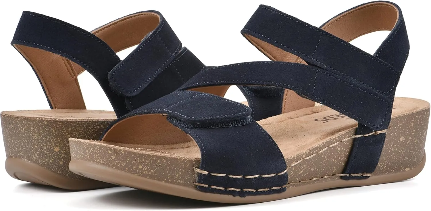 WHITE MOUNTAIN Women's Fern Wedge Sandal