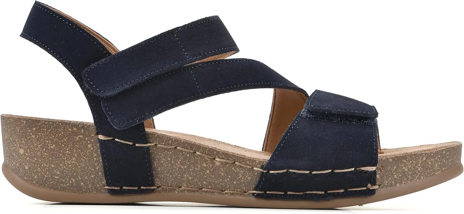 WHITE MOUNTAIN Women's Fern Wedge Sandal