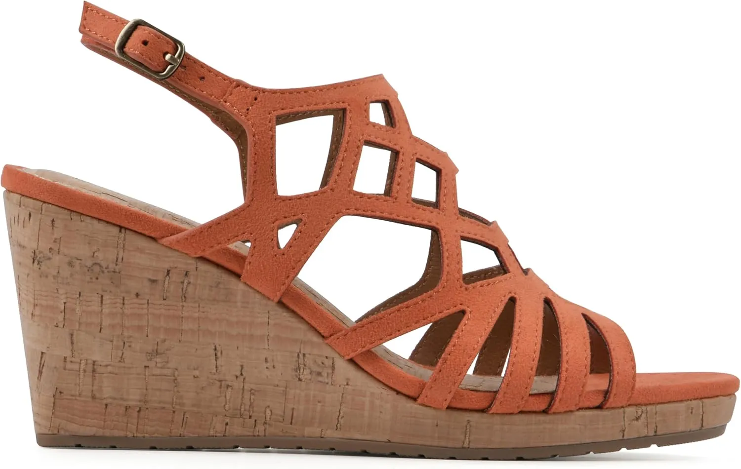 WHITE MOUNTAIN women's Flaming Wedge Sandal