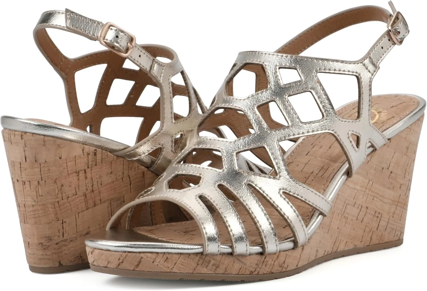 WHITE MOUNTAIN women's Flaming Wedge Sandal
