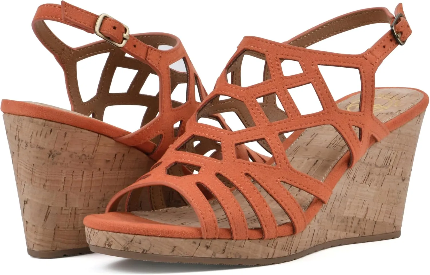 WHITE MOUNTAIN women's Flaming Wedge Sandal