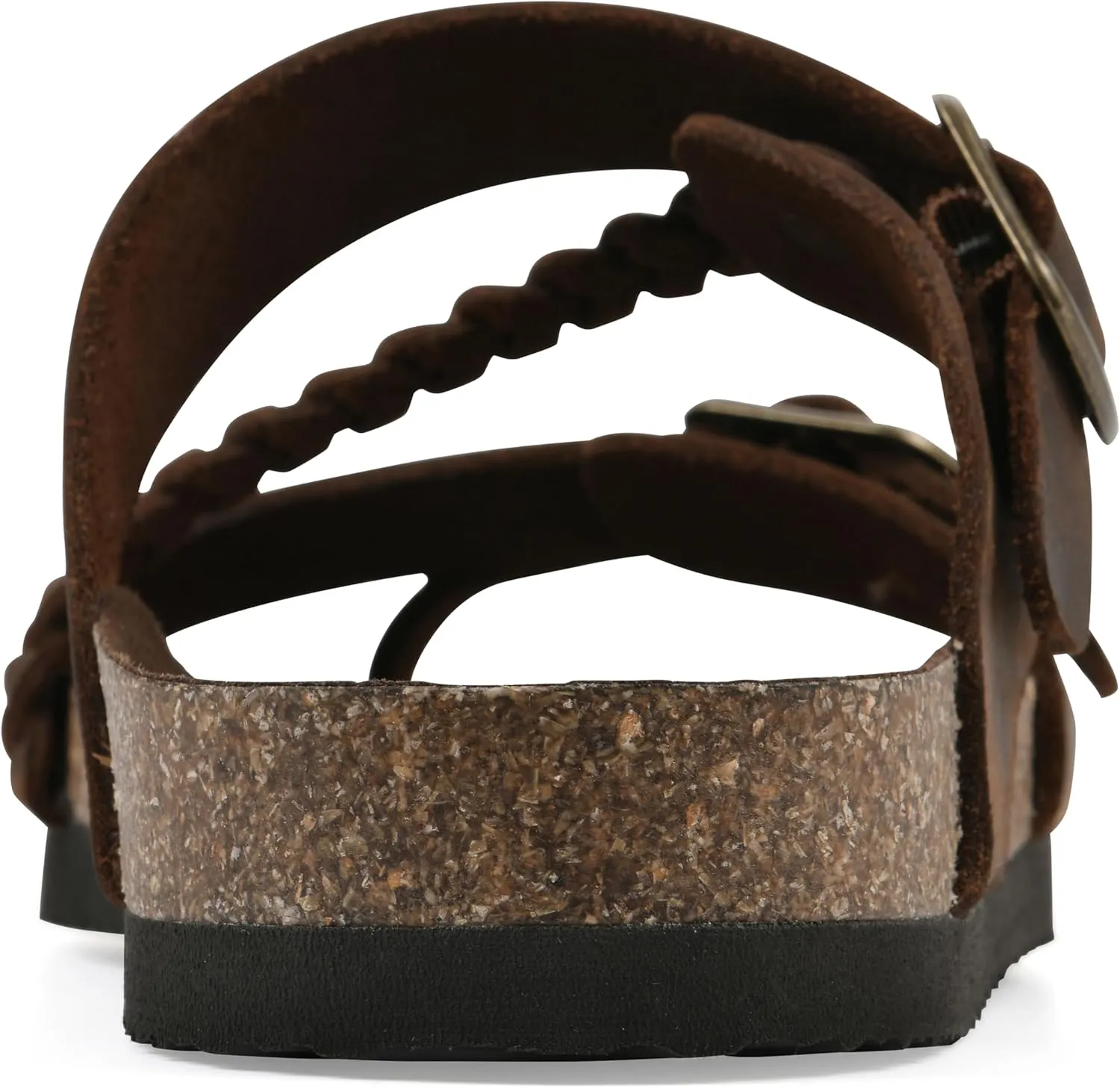 WHITE MOUNTAIN Women's Hammy Braided Signature Comfort-Molded Footbed Sandal