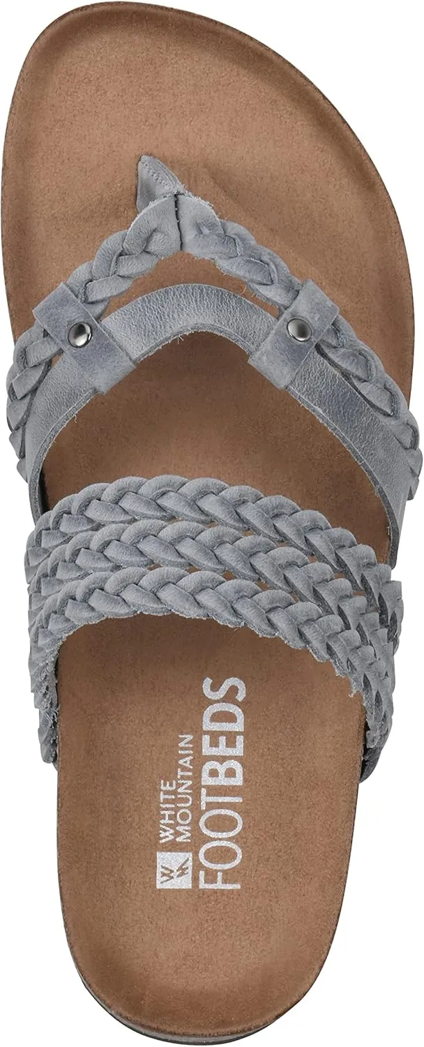 WHITE MOUNTAIN Women's Hangout Footbed Sandal
