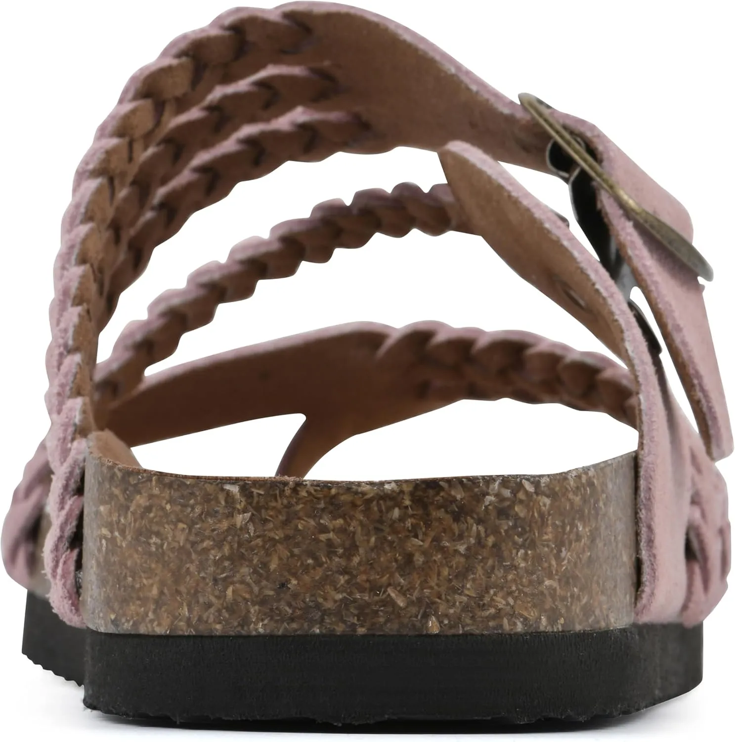 WHITE MOUNTAIN Women's Hayleigh Braided Signature Comfort-Molded Footbed Sandal