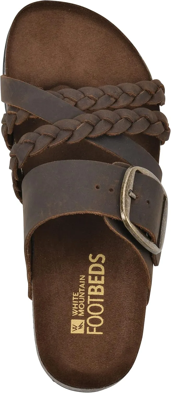 WHITE MOUNTAIN Women's Healing Footbed Sandal