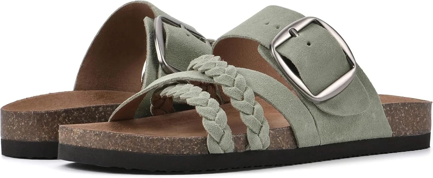 WHITE MOUNTAIN Women's Healing Footbed Sandal