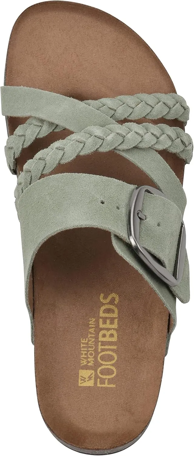 WHITE MOUNTAIN Women's Healing Footbed Sandal