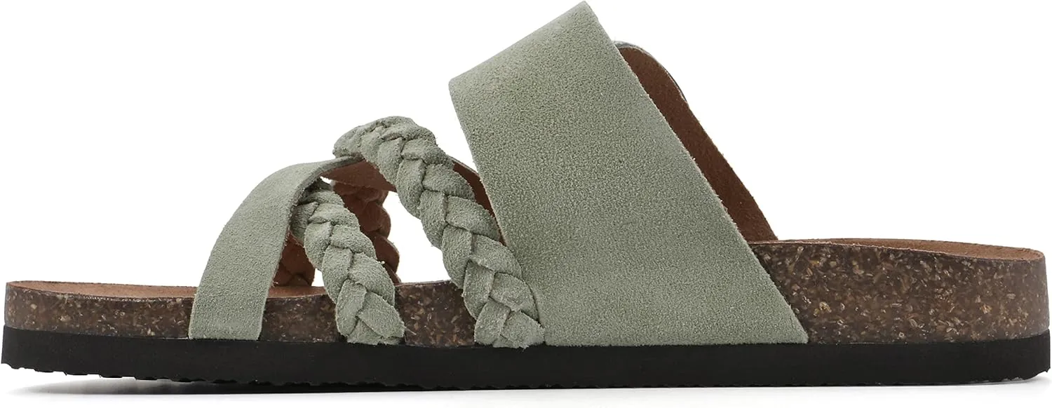 WHITE MOUNTAIN Women's Healing Footbed Sandal