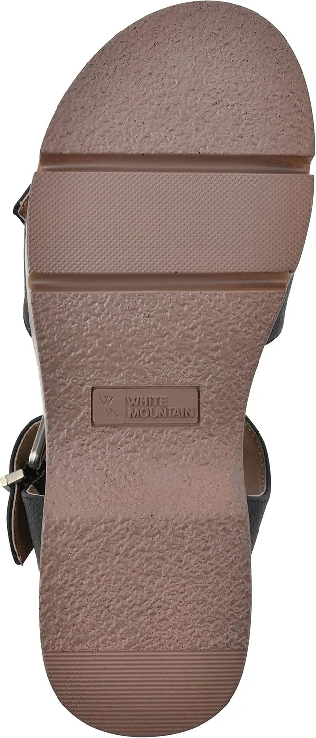 WHITE MOUNTAIN Women's Leftmost Platform Sandal