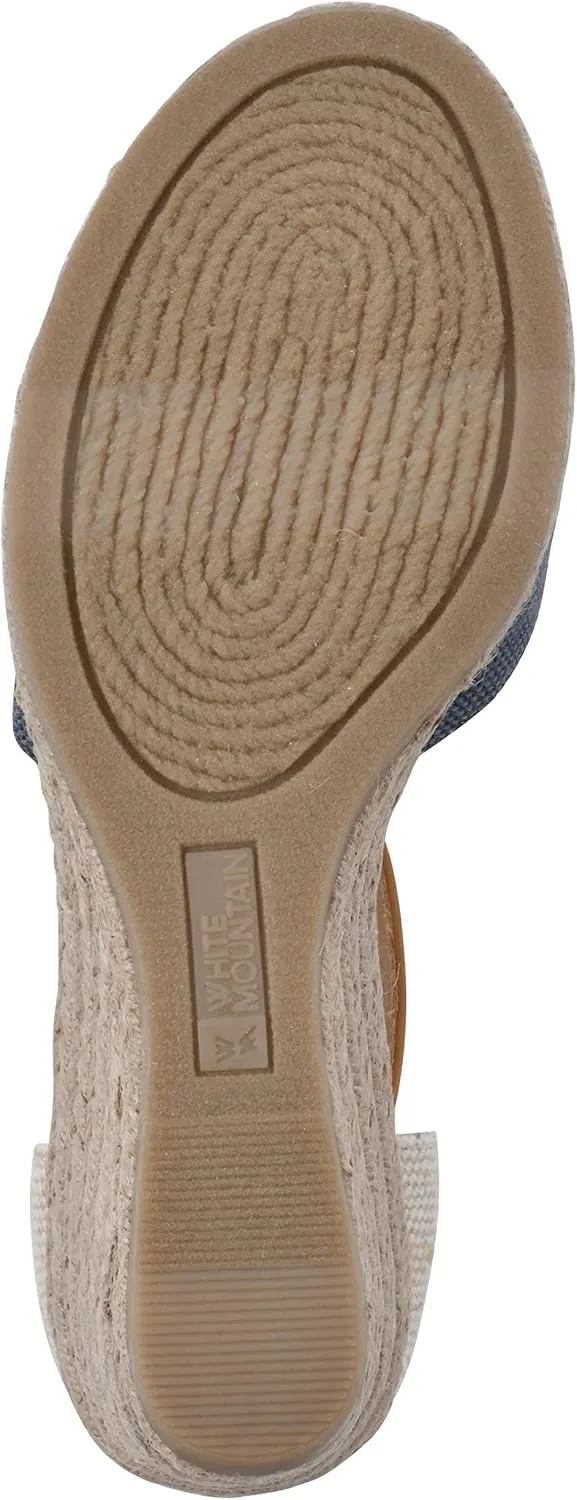 WHITE MOUNTAIN Women's Mamba Espadrille Wedge Sandal