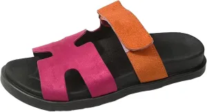 Women Sandals Summer Flat Sandal Comfy Adjustable Strap Sandals Fashion Mules Slip On Casual Sandals for Women