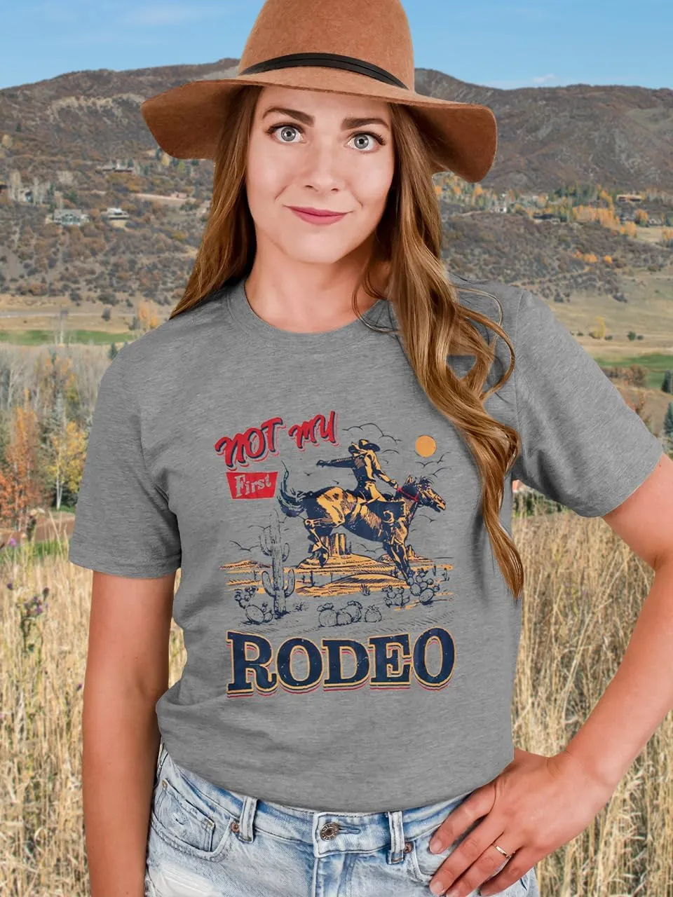 Women Western Graphic Shirts Boho Cow Skull Cowgirl Vintage Tshirt Short Sleeve Smooth As Tennessee Top Tee