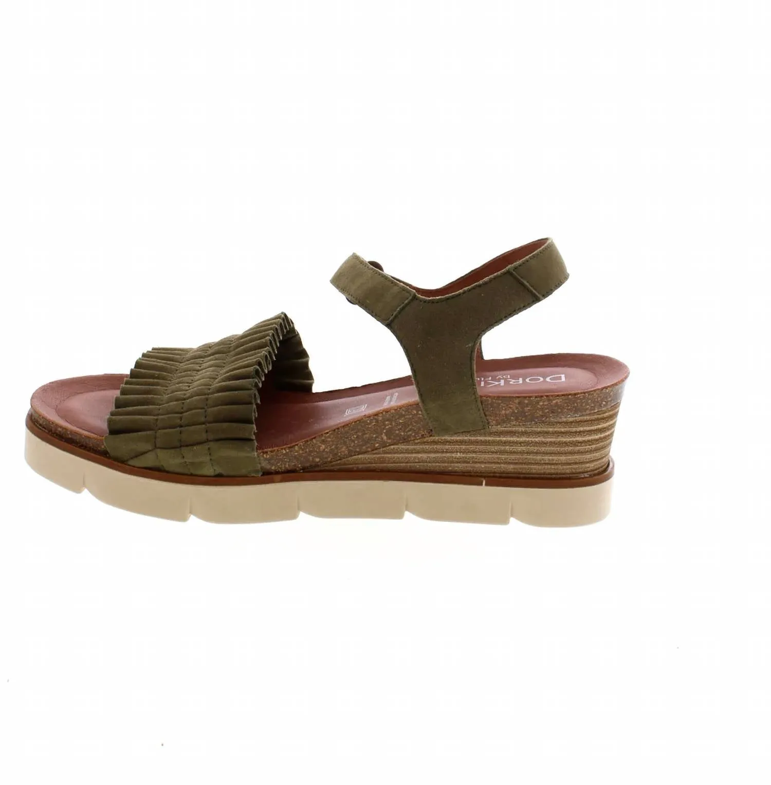 Women's Agnes D9054 Sandal In Kaki