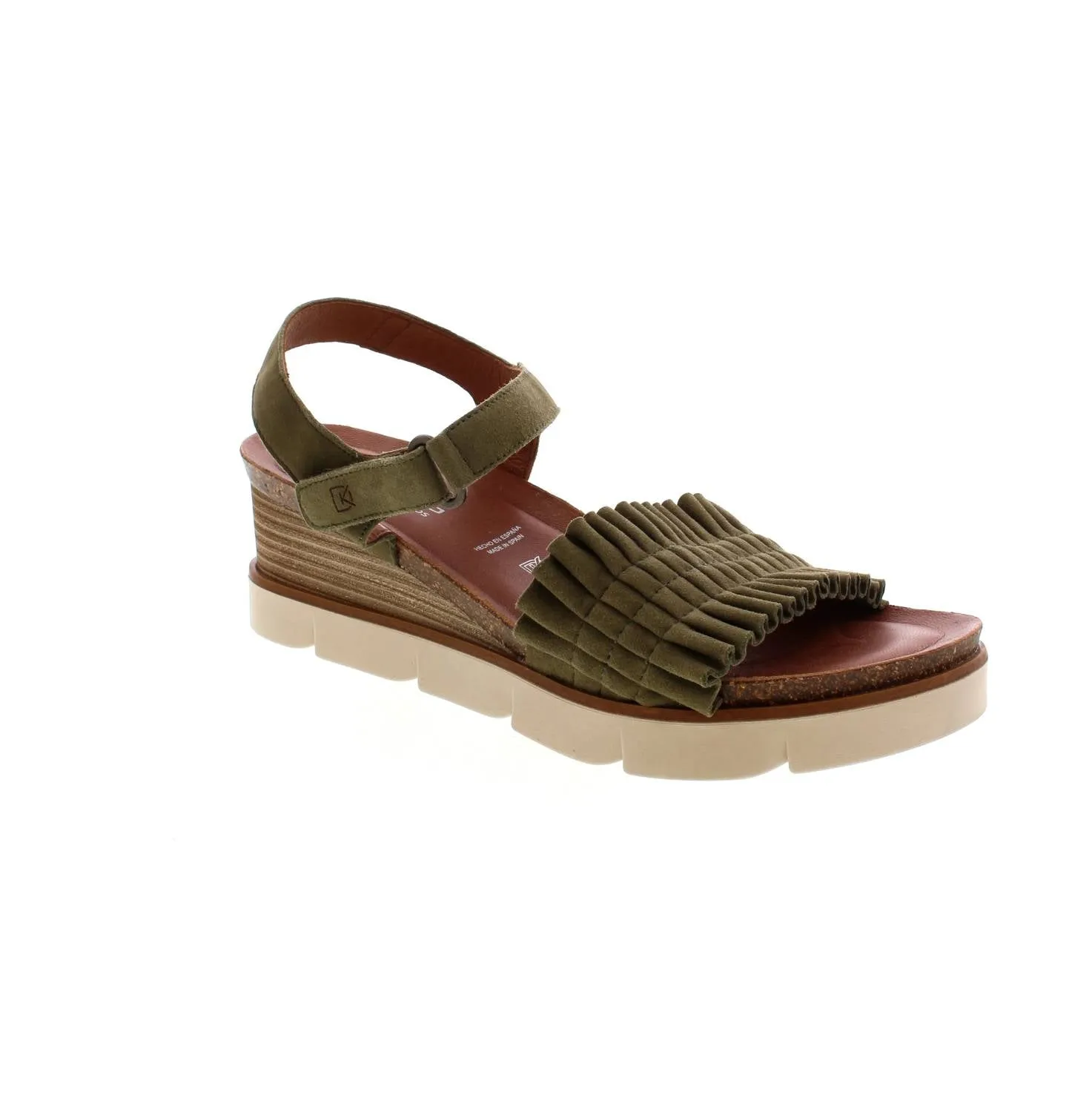 Women's Agnes D9054 Sandal In Kaki