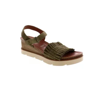 Women's Agnes D9054 Sandal In Kaki