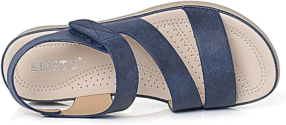 Women's Casual Walking Athletic Sandals Comfortable Lightweight Outdoor Hiking Arch Support Summer Beach Sports Sandal