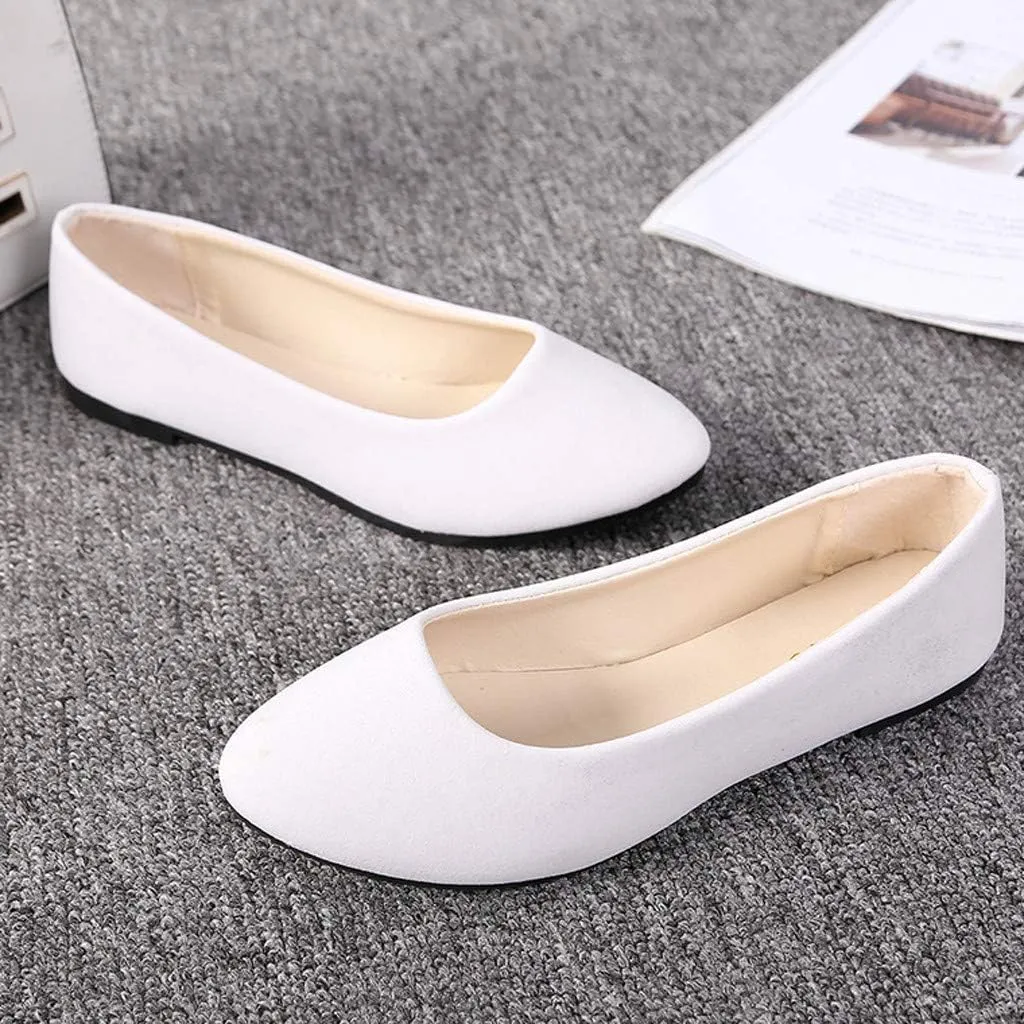 Womens Dress Shoes Low Heel Womens Loafers Comfortable Slip on Non Slip Low Top Casualfashion Casual Comfy Soft Christmas Running Shoes Womens Casual Shoes