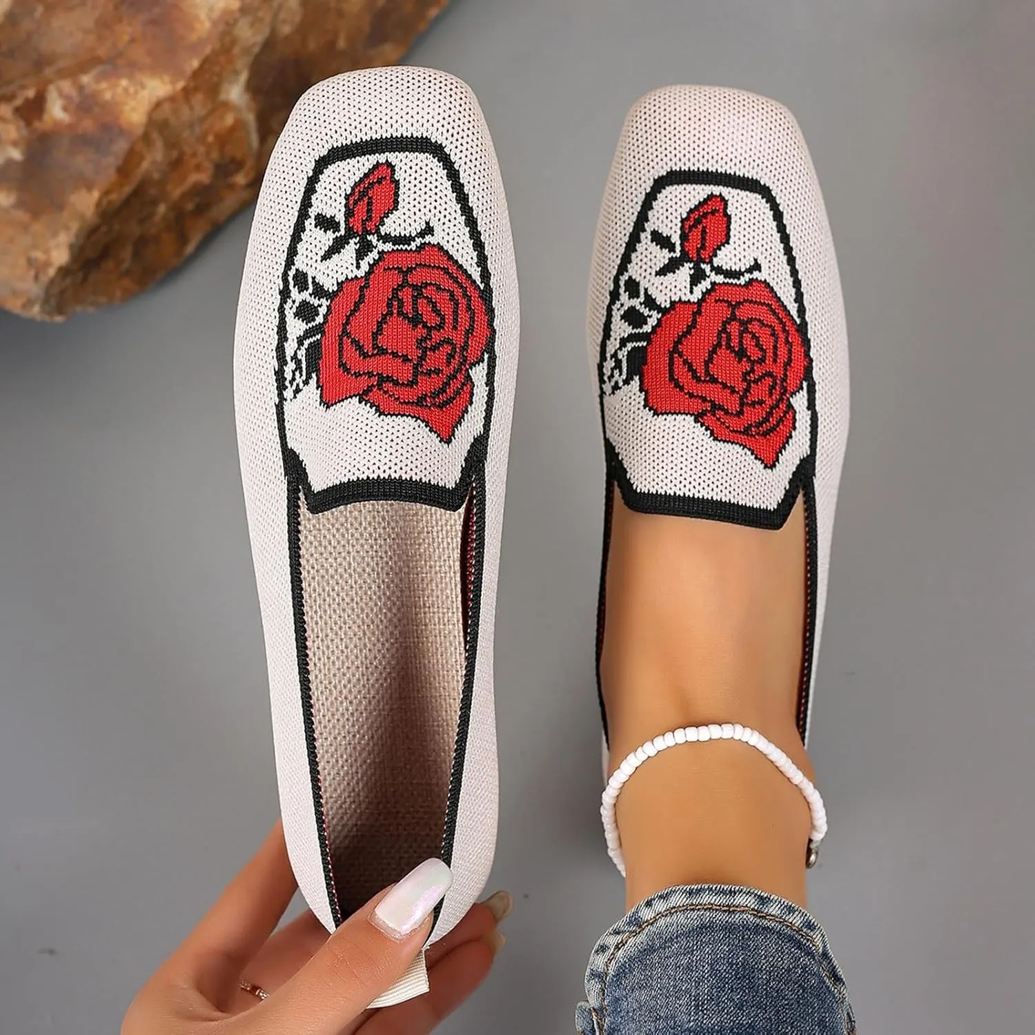 Women's Flats Shoes Comfortable Dressy Pointed Toe Washable Ballet Flat