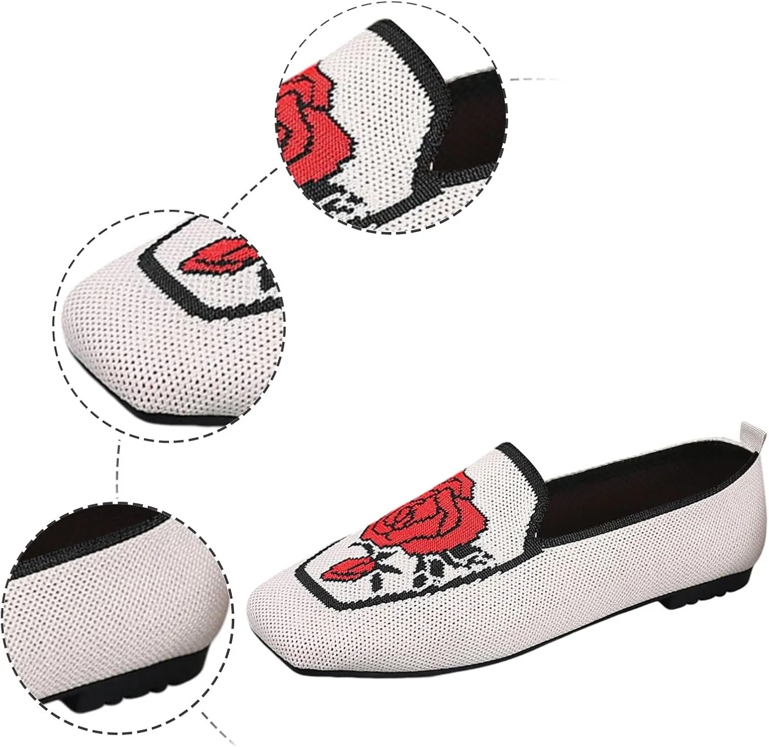 Women's Flats Shoes Comfortable Dressy Pointed Toe Washable Ballet Flat