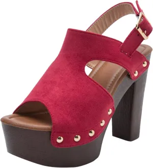 Women's High Heel Sandals For Summer Fashion Casual Outing Vacation Party Date Night Open Comfy Sandals for Women Wide