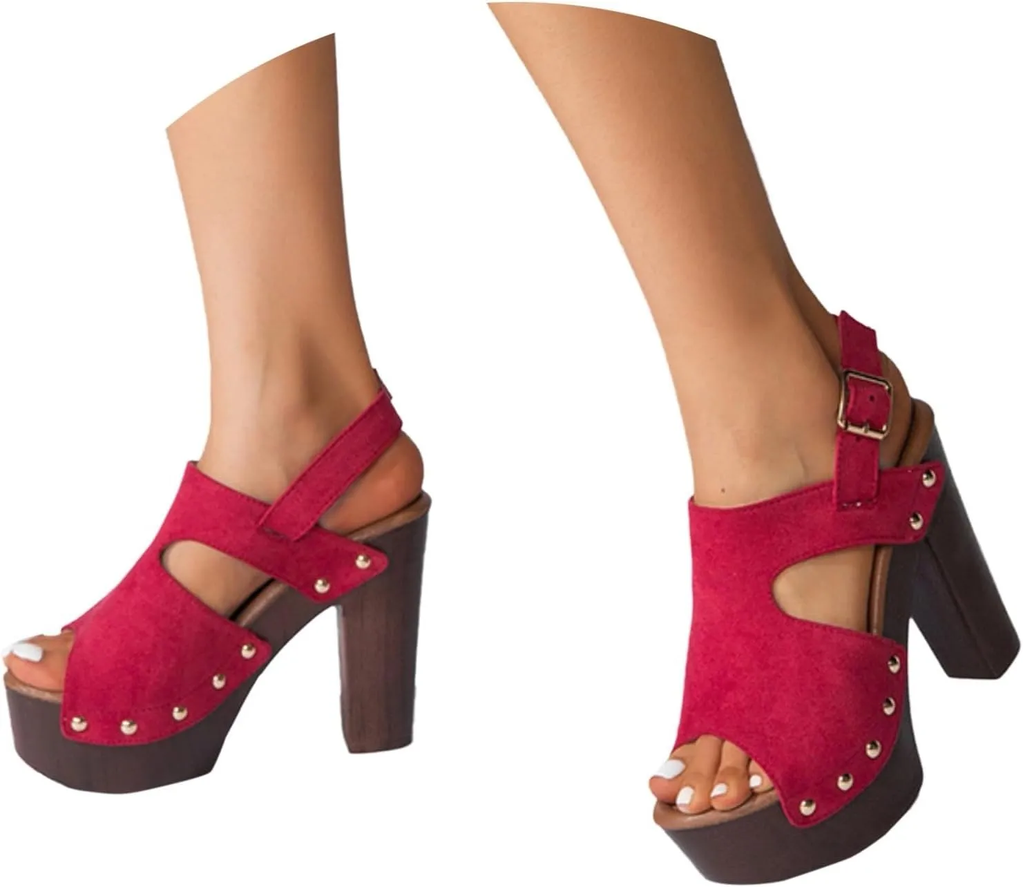 Women's High Heel Sandals For Summer Fashion Casual Outing Vacation Party Date Night Open Comfy Sandals for Women Wide