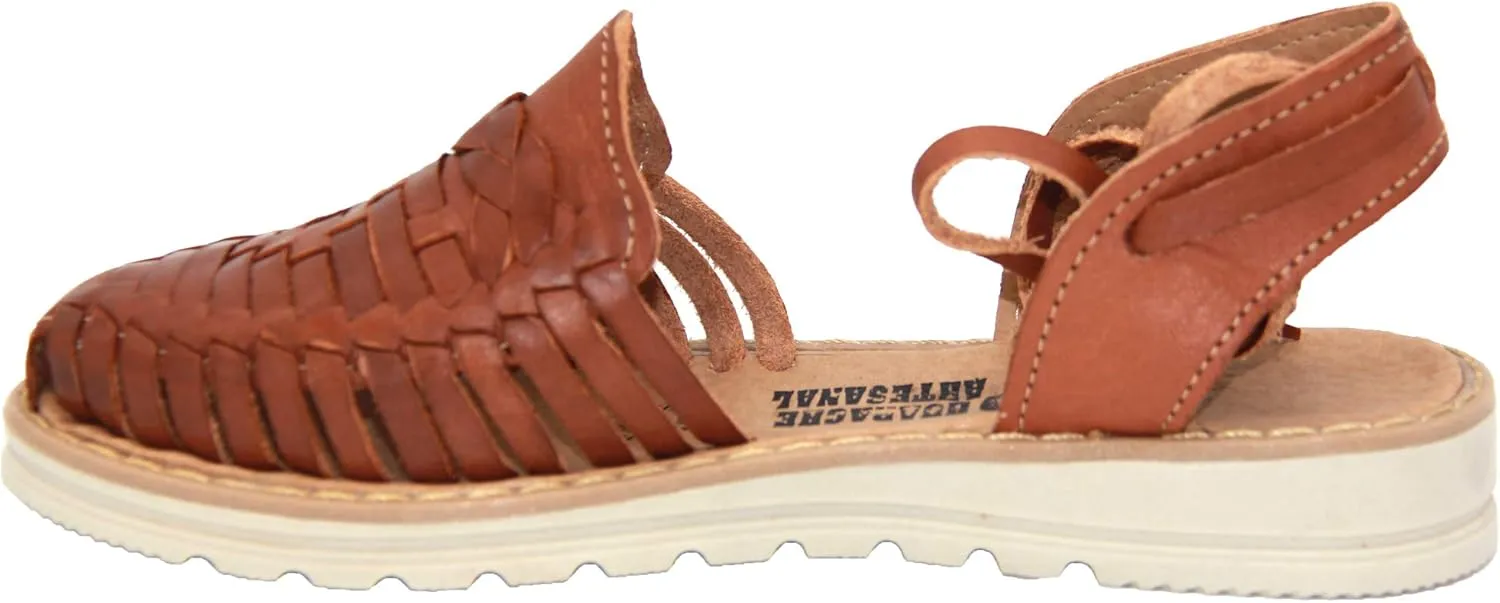 Women’s Lace Up Leather Sandals, Women’s Mexican Huarache Sandal