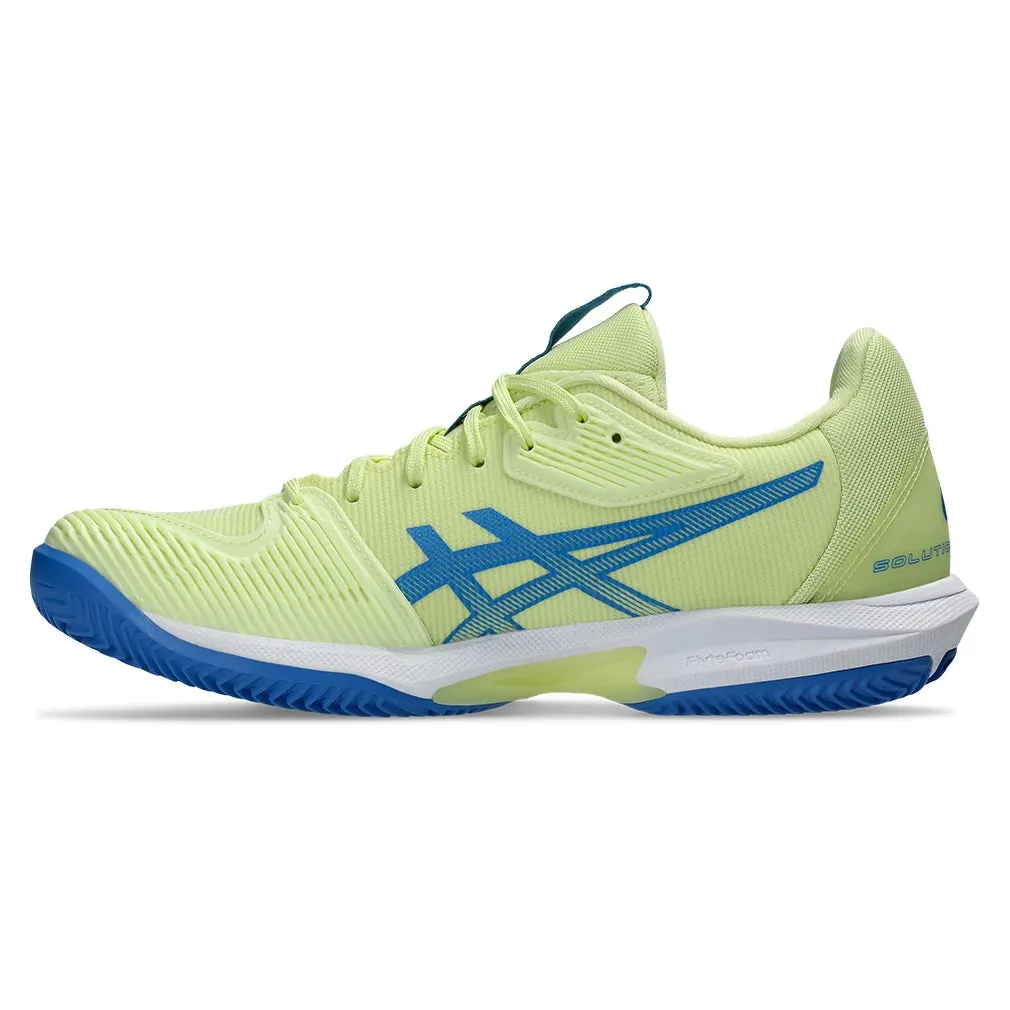 Women`s Solution Speed FF 3 Clay Tennis Shoes Huddle Yellow and Blue Coast