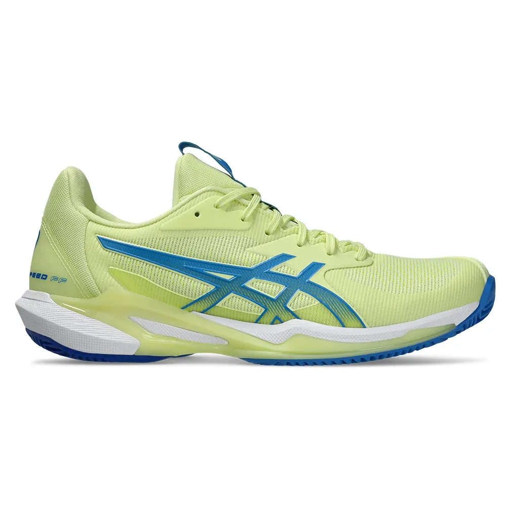 Women`s Solution Speed FF 3 Clay Tennis Shoes Huddle Yellow and Blue Coast