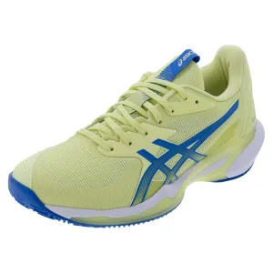 Women`s Solution Speed FF 3 Clay Tennis Shoes Huddle Yellow and Blue Coast