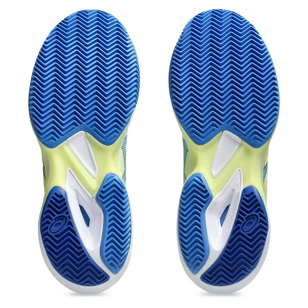 Women`s Solution Speed FF 3 Clay Tennis Shoes Huddle Yellow and Blue Coast