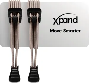 Xpand No Tie Elastic Boot Laces. Heavy Duty Round Shoelaces. Ultra Durable for Hiking, Triathletes and Crossfit
