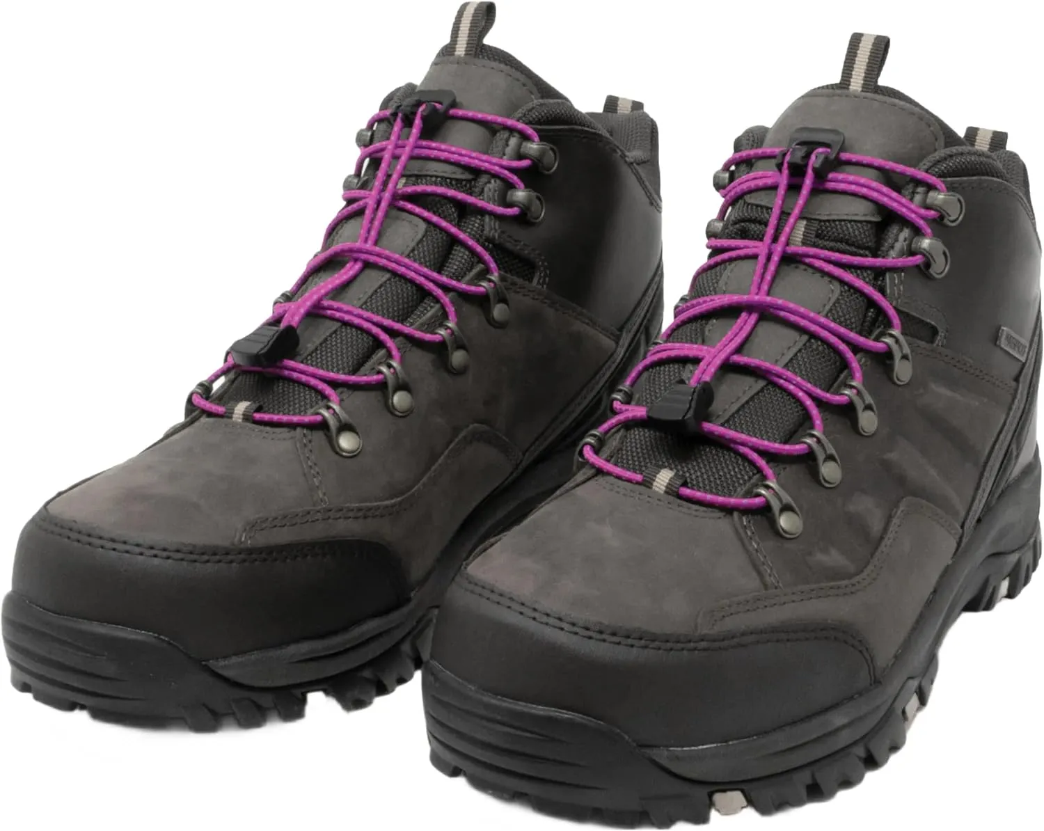 Xpand Round Lacing. Elastic No Tie Shoelaces - Quick Release Tension Control - One Size Fits All Adult and Kids Shoes