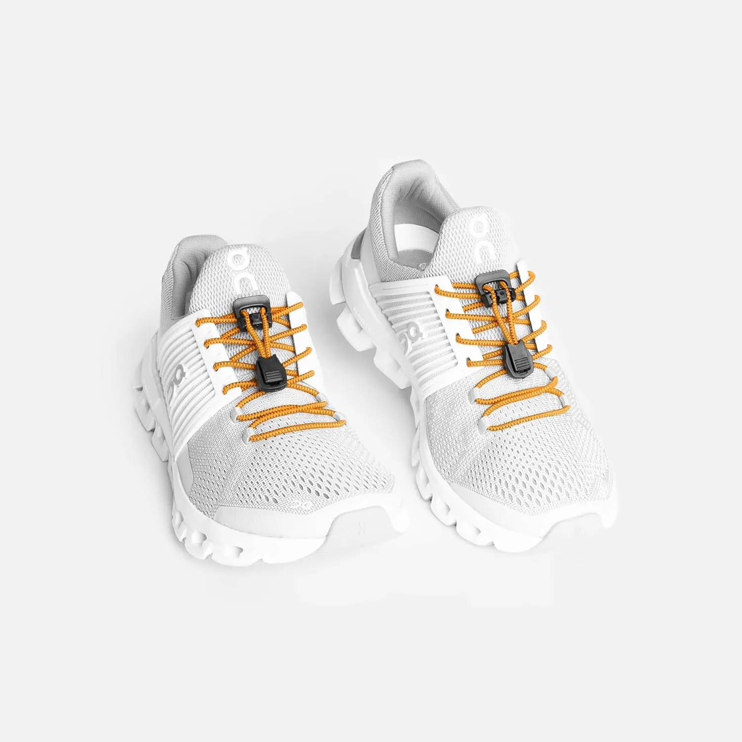 Xpand Round Lacing. Elastic No Tie Shoelaces - Quick Release Tension Control - One Size Fits All Adult and Kids Shoes
