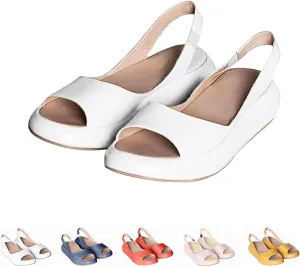 Yifare Sandals - Women'S Comfy Flat Orthotic Sandals For Summer, Casual Dress Platform Shoes With Arch Support, All-Day Wear And All Foot Shapes