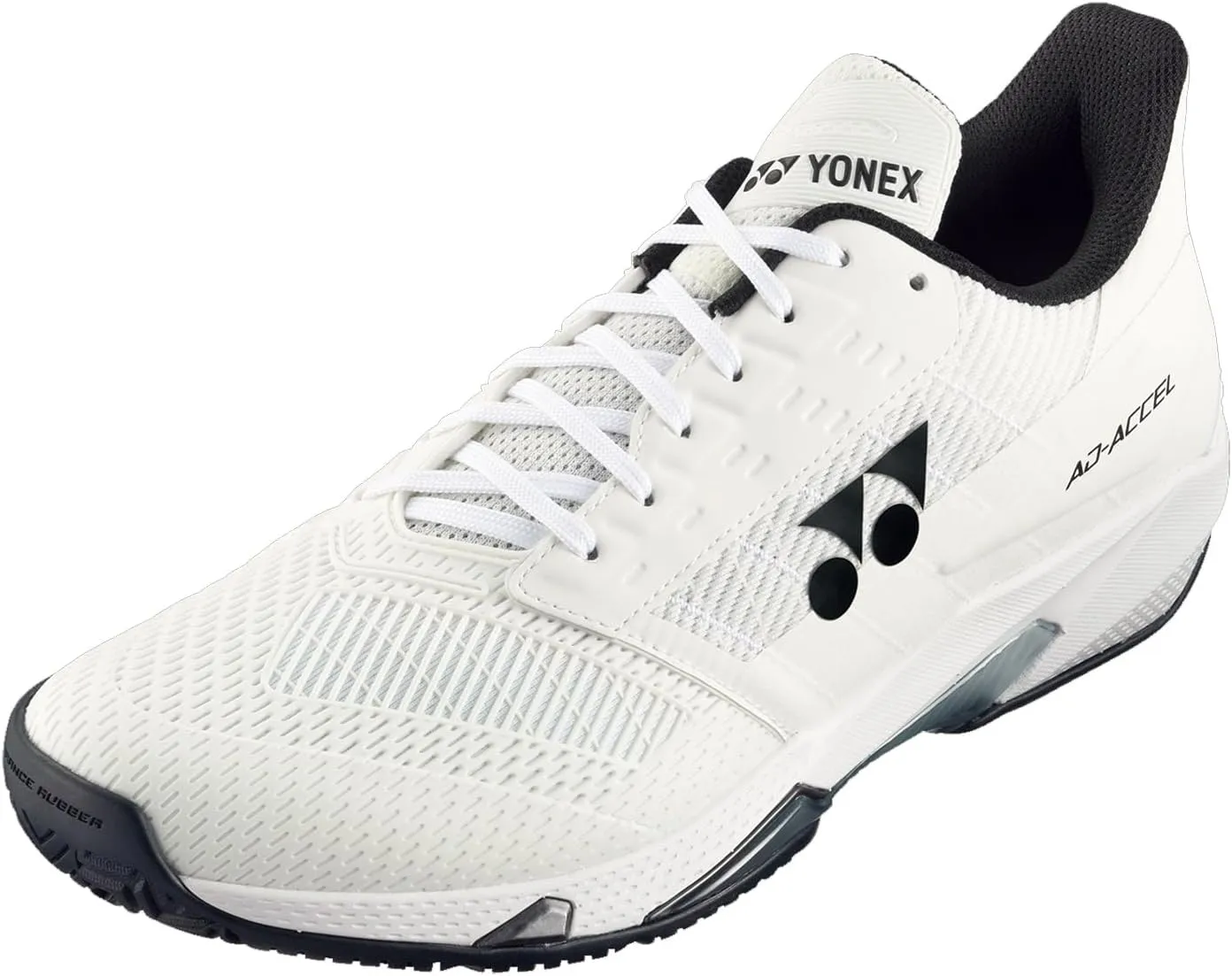 YONEX Power Cushion AD Accel Men's Tennis Shoe (Sunset Red)