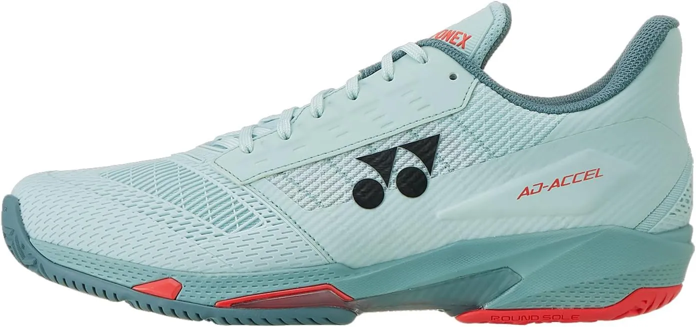 YONEX Power Cushion AD Accel Wide Men's Tennis Shoe (Mist Blue)