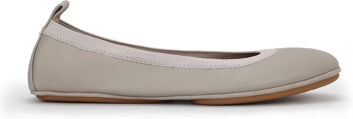 Yosi Samra Samara Womens Classic Leather Foldable Ballet Flat