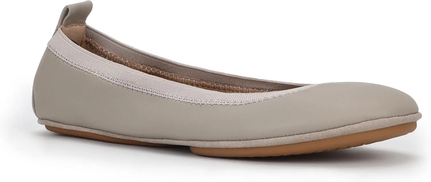 Yosi Samra Samara Womens Classic Leather Foldable Ballet Flat