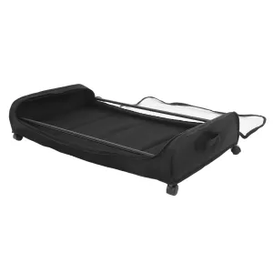 Zerodeko Large Under Bed Storage Box Wheels Fabric Cart for Closet Easy Assembly